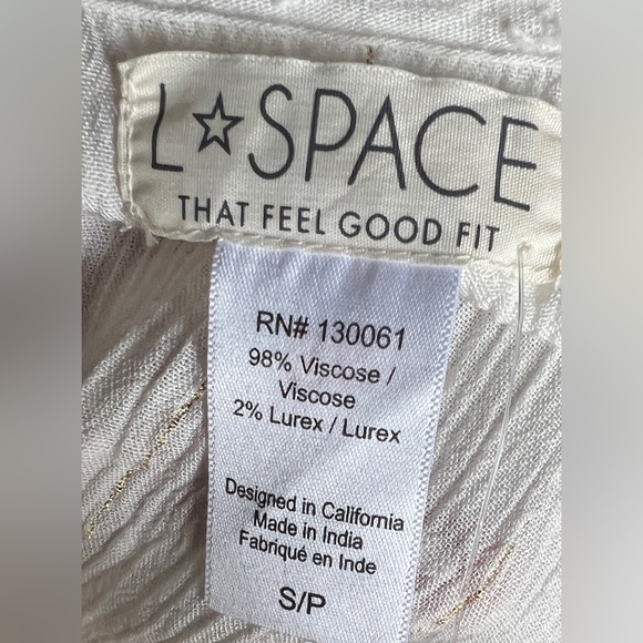 L*SPACE REVOLVE STAY GOLDEN DRESS - NWT - Picture 14 of 16